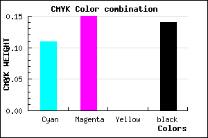 #C2BBDB color CMYK mixer