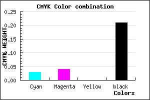 #C2C1C9 color CMYK mixer