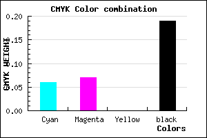 #C2C1CF color CMYK mixer