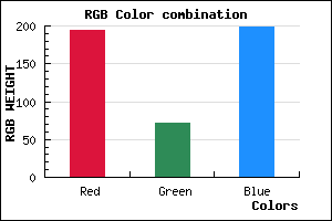 rgb background color #C248C6 mixer