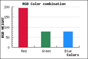 rgb background color #C24D4D mixer