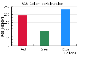 rgb background color #C25BE7 mixer