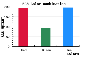 rgb background color #C25DC3 mixer