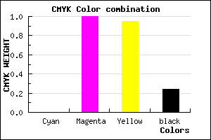 #C3000A color CMYK mixer