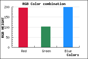 rgb background color #C366C6 mixer
