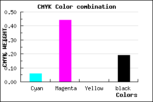 #C373CF color CMYK mixer