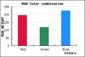rgb background color #C376E0 mixer