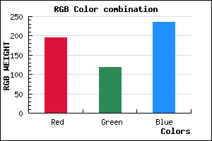 rgb background color #C377EB mixer