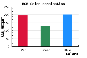rgb background color #C37FC9 mixer