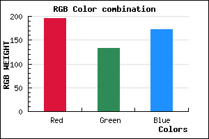 rgb background color #C385AC mixer