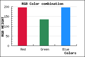 rgb background color #C386C4 mixer