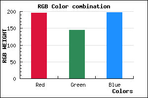 rgb background color #C391C5 mixer