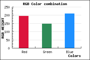 rgb background color #C394D2 mixer