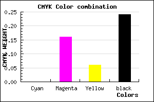 #C3A3B7 color CMYK mixer