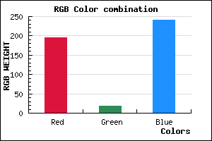 rgb background color #C312F1 mixer