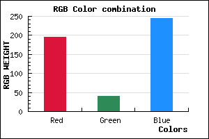 rgb background color #C329F5 mixer