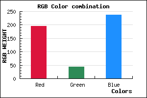 rgb background color #C32BED mixer