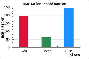 rgb background color #C33EF4 mixer