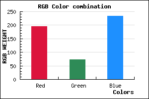 rgb background color #C349E9 mixer
