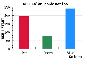 rgb background color #C34CF0 mixer