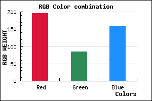rgb background color #C3559D mixer