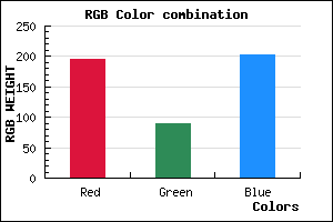 rgb background color #C35ACB mixer