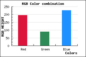 rgb background color #C35AE2 mixer