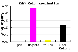 #C468C0 color CMYK mixer