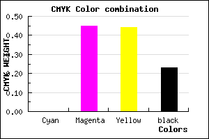 #C46C6D color CMYK mixer