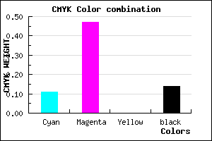 #C475DB color CMYK mixer