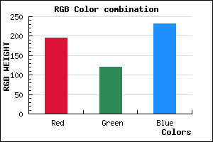 rgb background color #C478E8 mixer