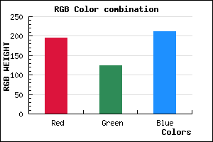 rgb background color #C47CD4 mixer