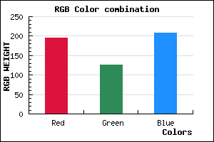 rgb background color #C47ED0 mixer