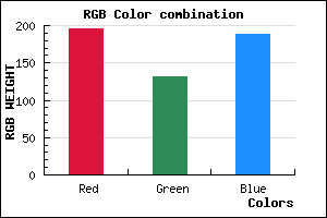 rgb background color #C484BC mixer