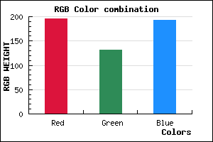 rgb background color #C484C0 mixer