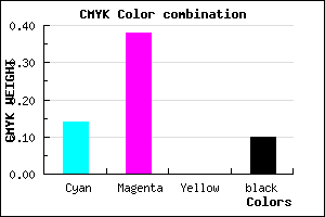 #C48FE5 color CMYK mixer
