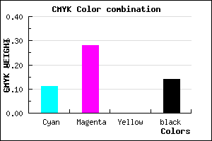 #C49EDC color CMYK mixer