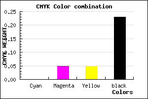 #C4BABA color CMYK mixer