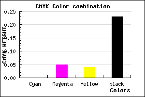 #C4BABD color CMYK mixer