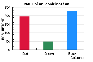 rgb background color #C42FE5 mixer