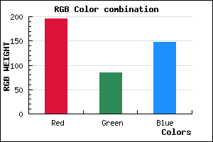 rgb background color #C45493 mixer