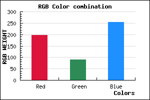 rgb background color #C459FD mixer