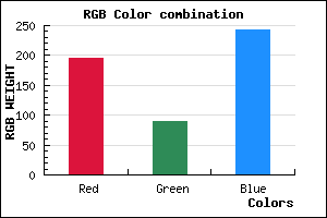 rgb background color #C45AF2 mixer