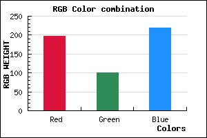 rgb background color #C564DB mixer