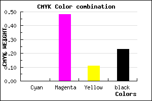 #C567B0 color CMYK mixer