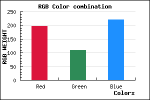 rgb background color #C56EDC mixer