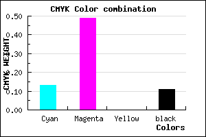 #C573E3 color CMYK mixer