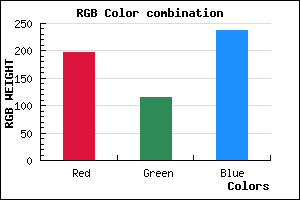 rgb background color #C573ED mixer