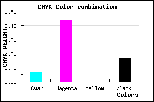 #C576D4 color CMYK mixer