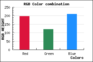 rgb background color #C578D2 mixer